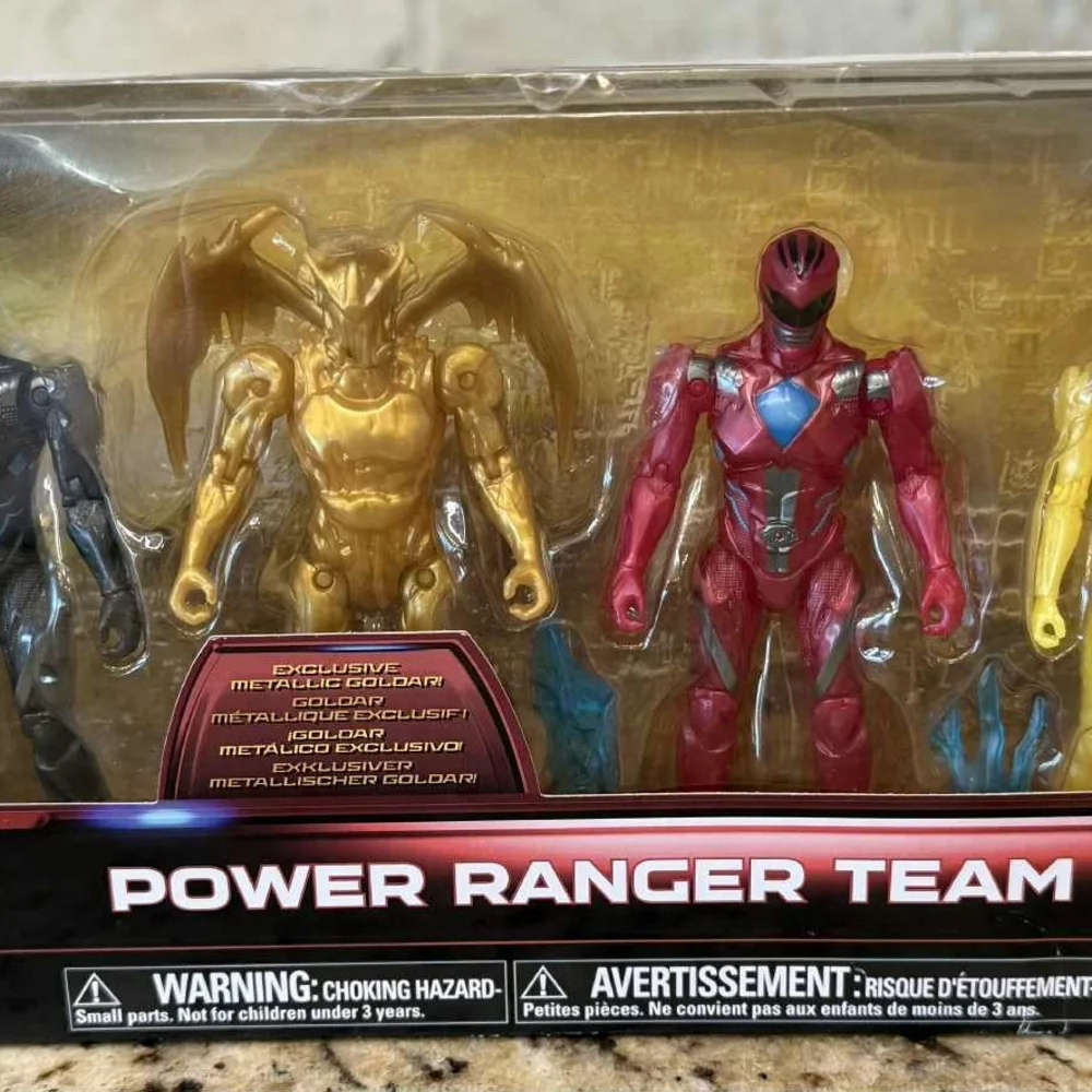 Power Rangers Movie Goldar & Red Ranger Set Saban’s - Picture 6 of 7